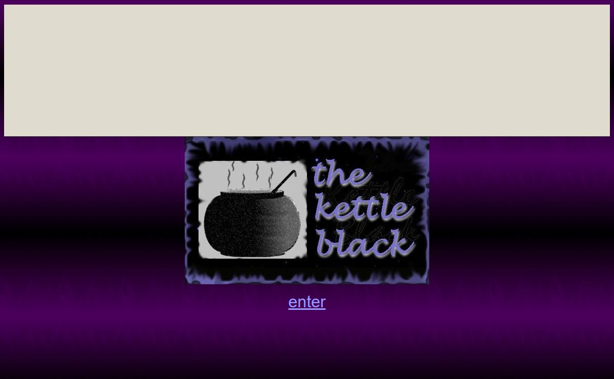 The Kettle Black
