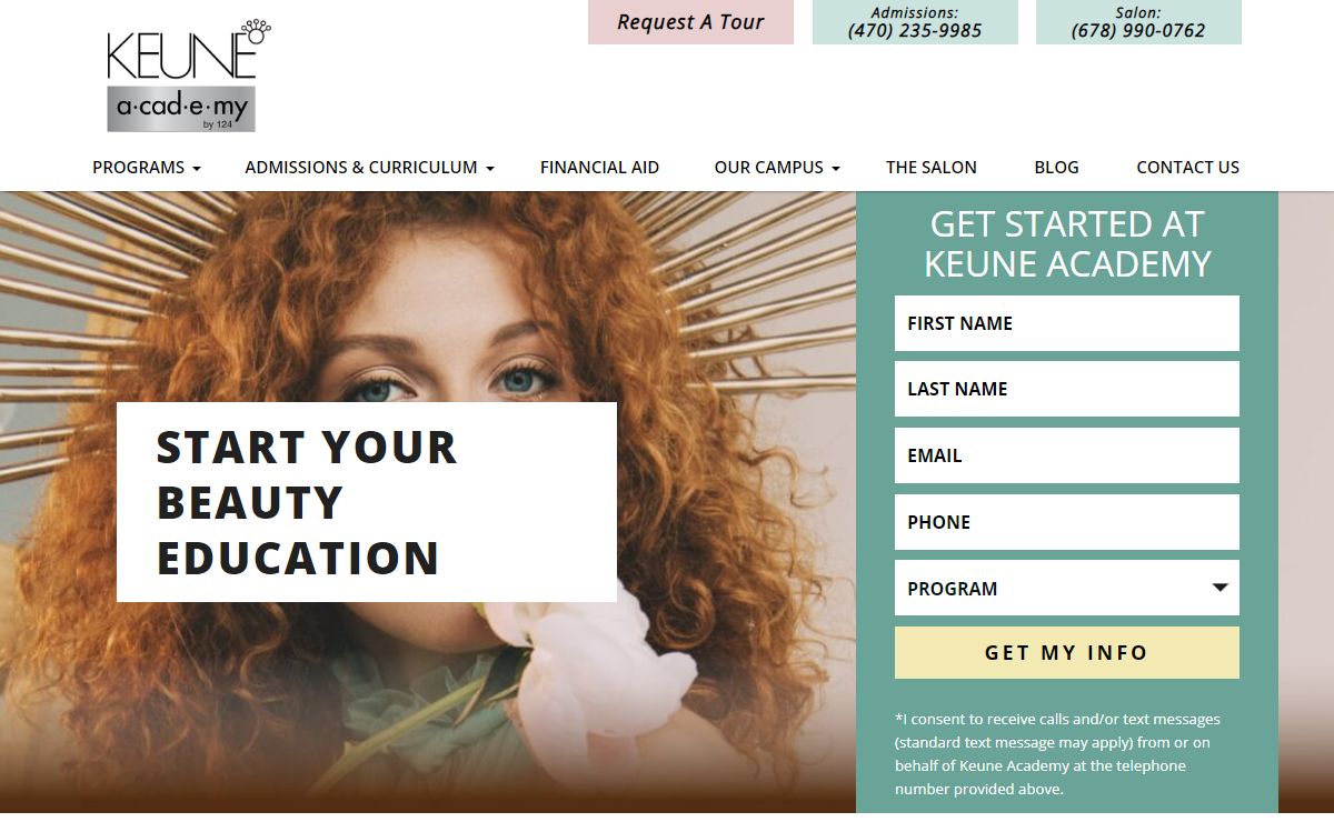 Welcome to Our Lawrenceville Beauty School | Keune Academy by 124