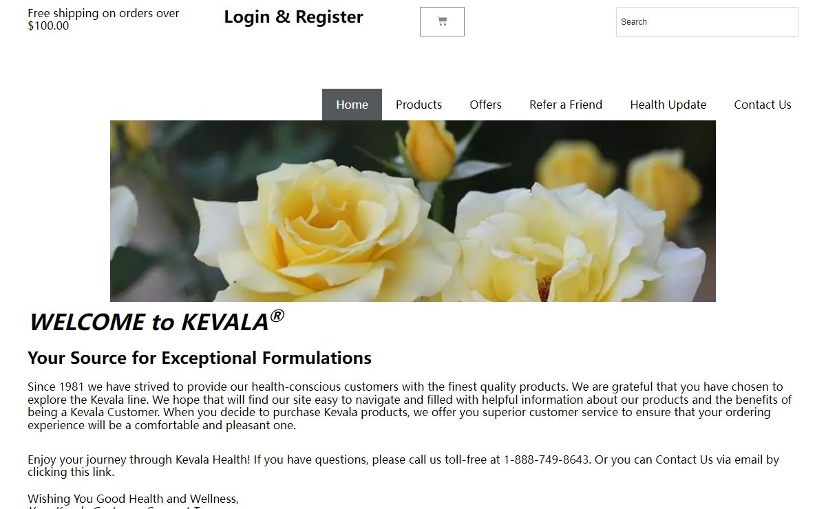 Home - Kevalahealth