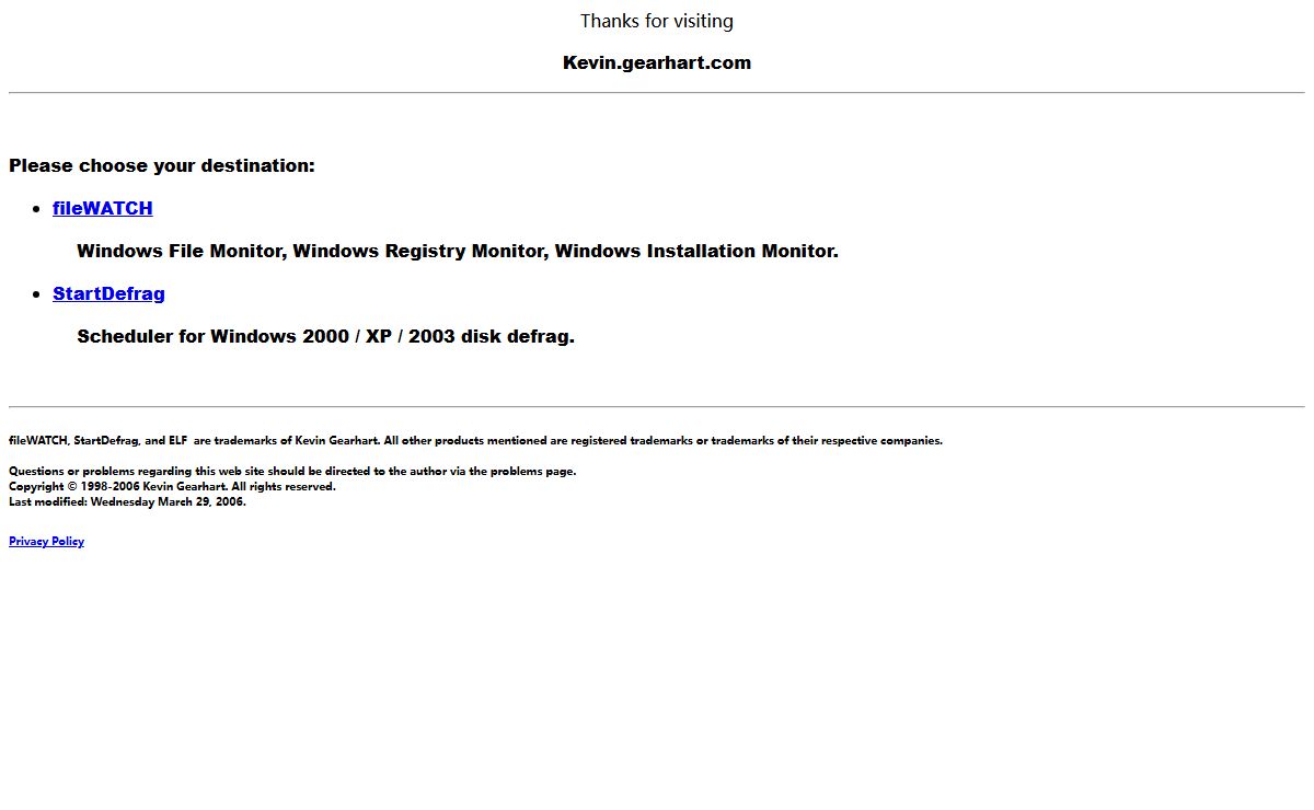 A File Monitor and Registry Monitor and StartDefrag defrag Scheduler