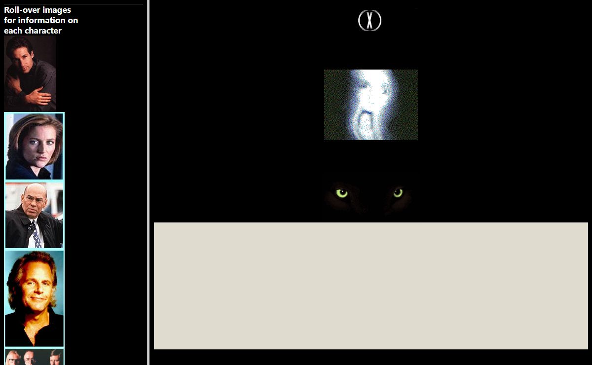 The X-Files Home Page
