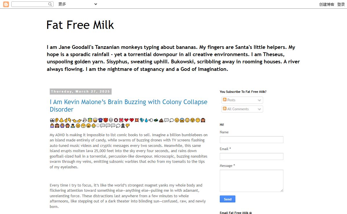 Fat Free Milk