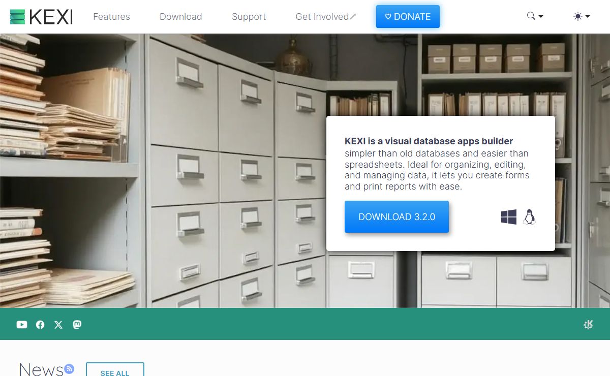 KEXI - Visual Apps Builder