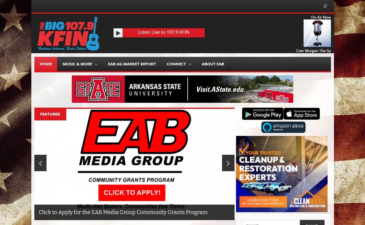 107.9 KFIN | Northeast Arkansas’ Radio Station | Jonesboro, AR