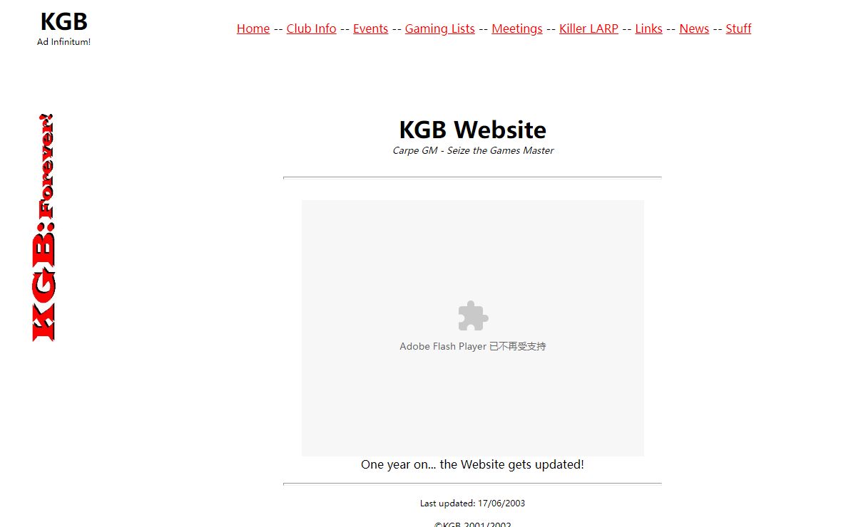 KGB website. An unofficial dedication to the RGU's unrecognised champions of the bar!