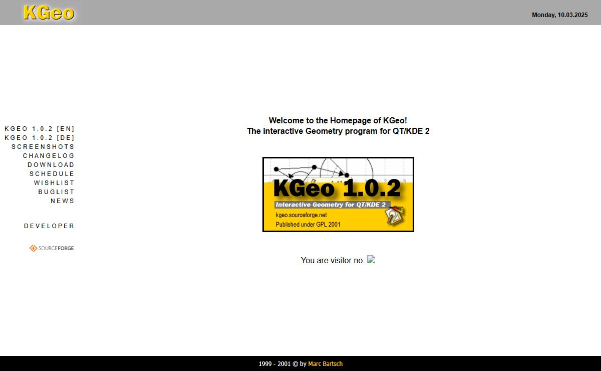 KGeo's homepage