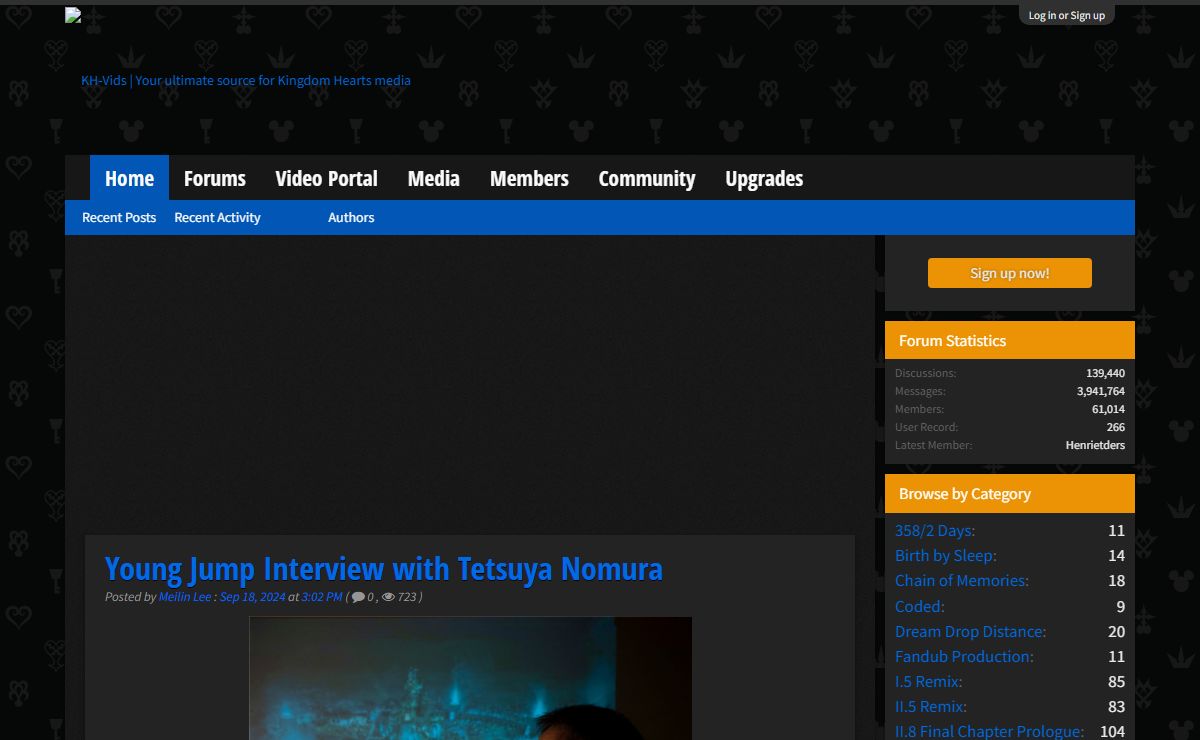 KH-Vids | Your ultimate source for Kingdom Hearts media