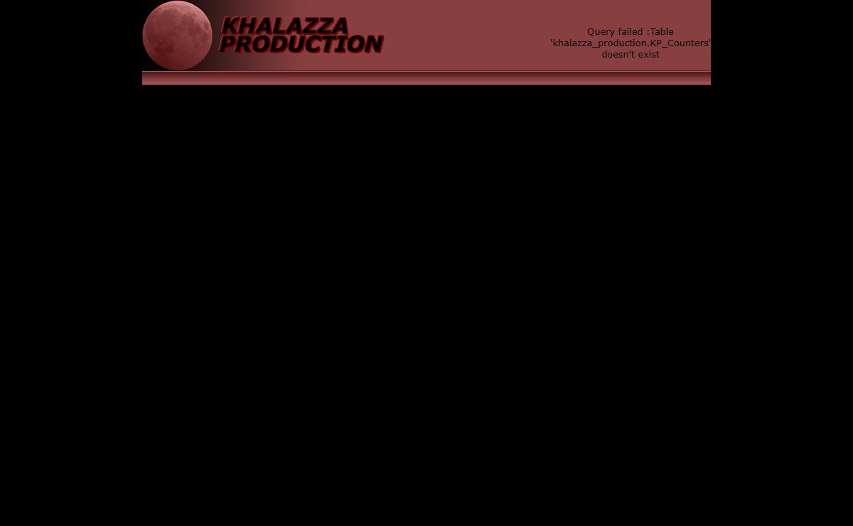 -::- Khalazza Production -::- The Elder Scrolls III Morrowind -::-