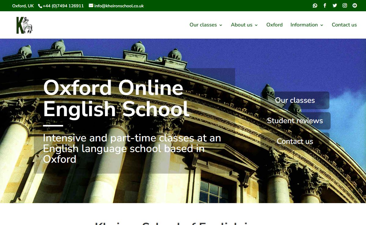 Oxford English School - Kheiron School of English