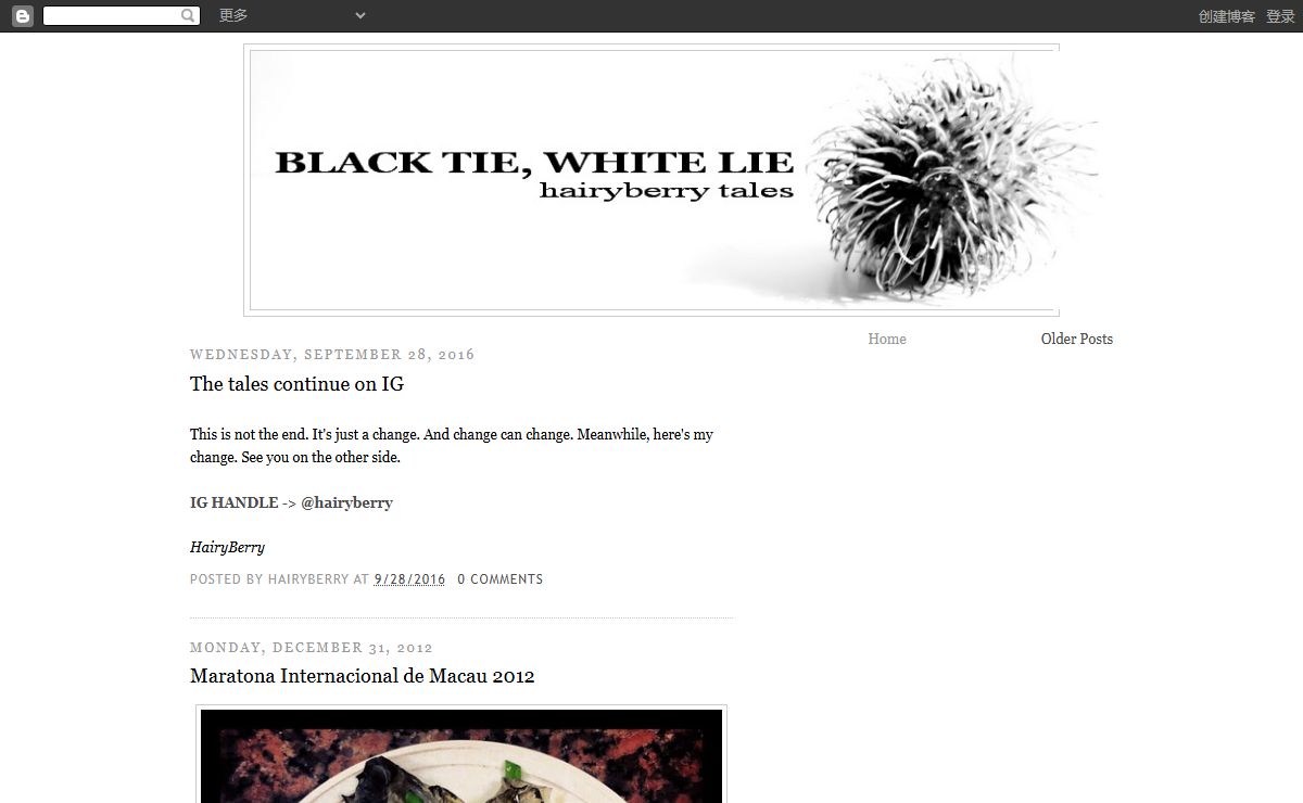 Black Tie, White Lie