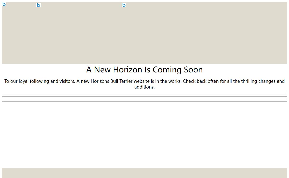 A New Horizon Is Coming