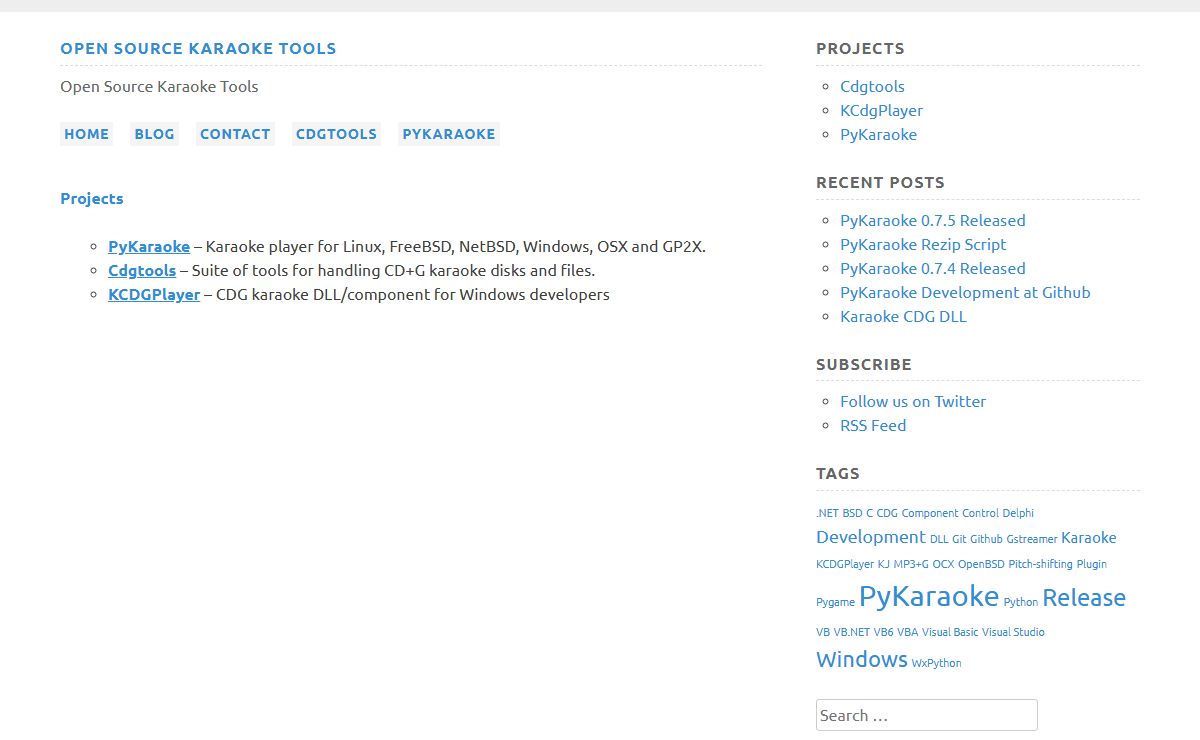 Open Source Karaoke Tools | Open Source Karaoke Tools