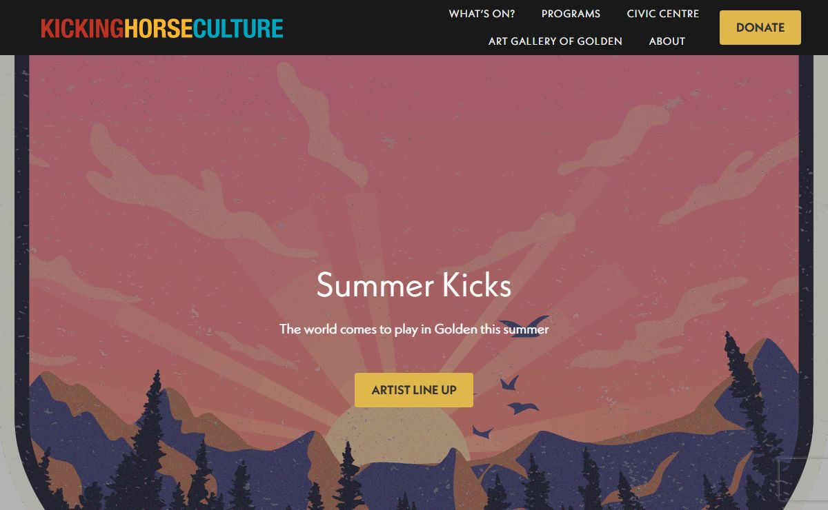 Kicking Horse Culture | Golden Events & Activities