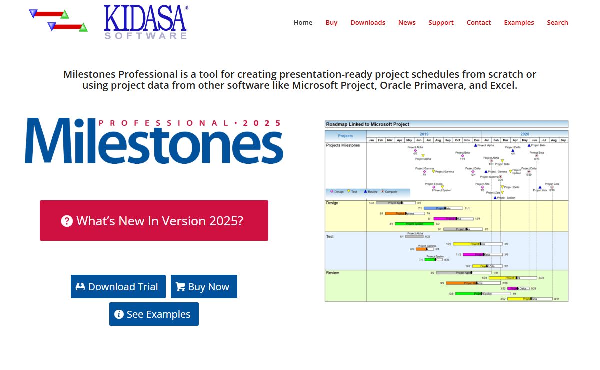 Project Management Software – Milestones Professional 2023
