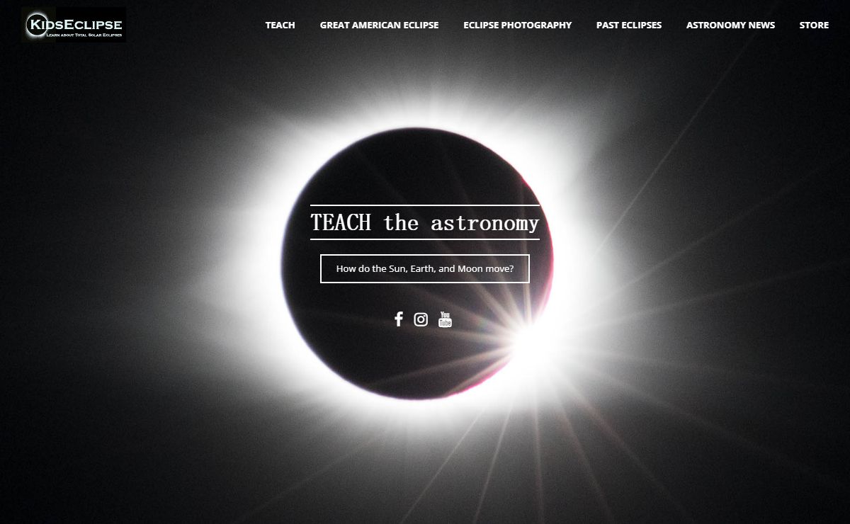 KidsEclipse – Learn about Total Solar Eclipses