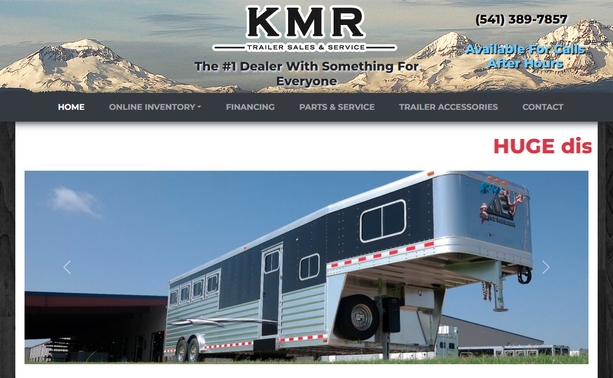 KMR Trailer Sales - New and Used Horse, Stock, and Equipment Trailers for Sale in Redmond, Oregon