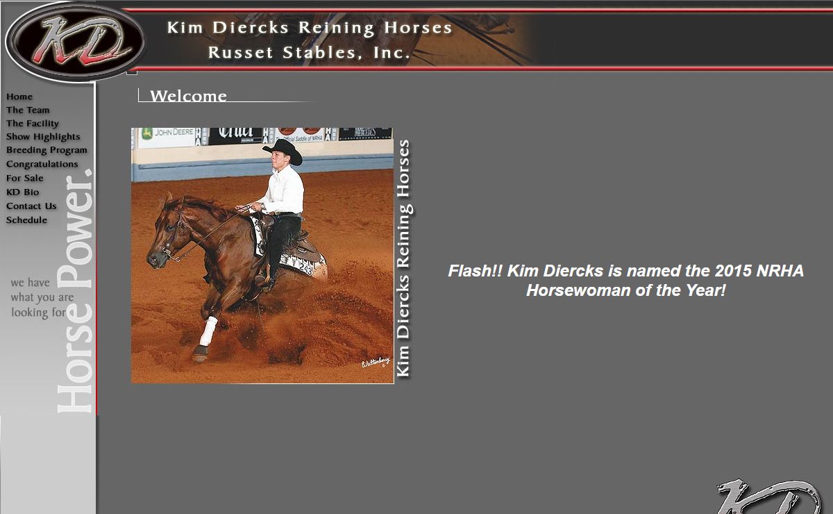 Kim Diercks Reining Horses