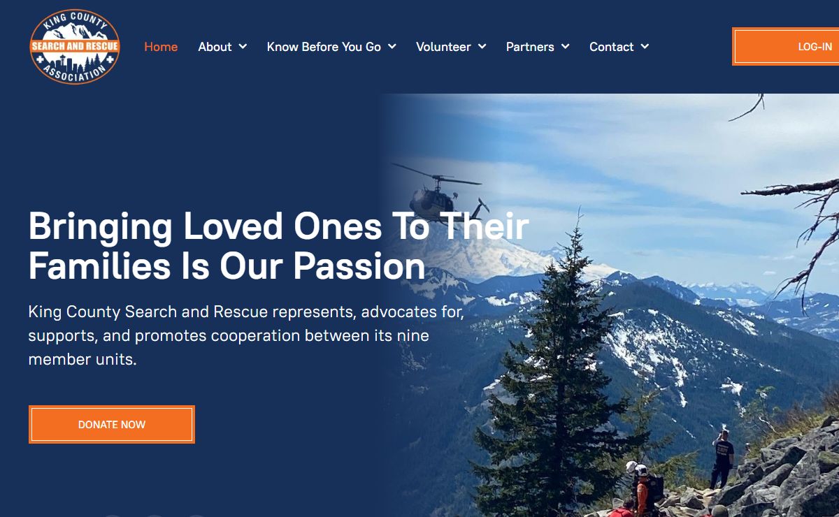 Home | King County Search & Rescue Association