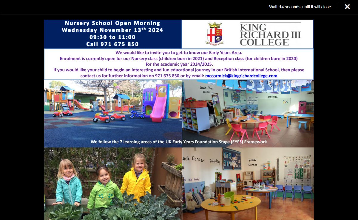 Welcome to KR3 - King Richard College