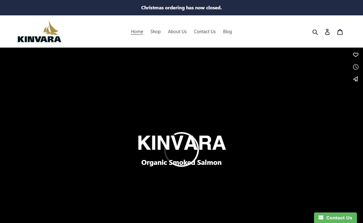 Organic Smoked Salmon | Gift Box | Kinvara Smoked Salmon