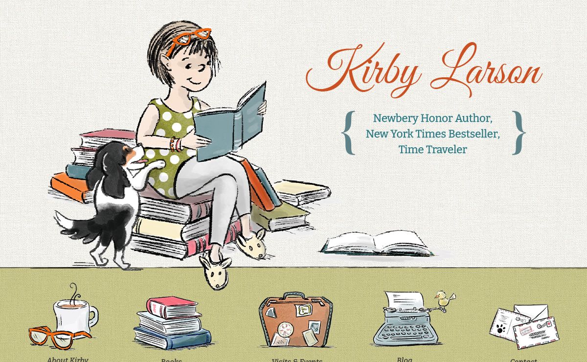 Kirby Larson, Newbery Honor Author, New York Times Bestseller