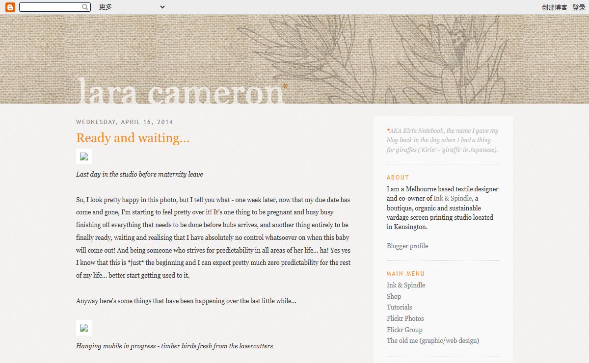 kirin notebook - the blog of lara cameron