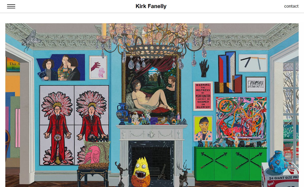 Kirk Fanelly | Artist | Paper Art, Paintings | Charlotte NC