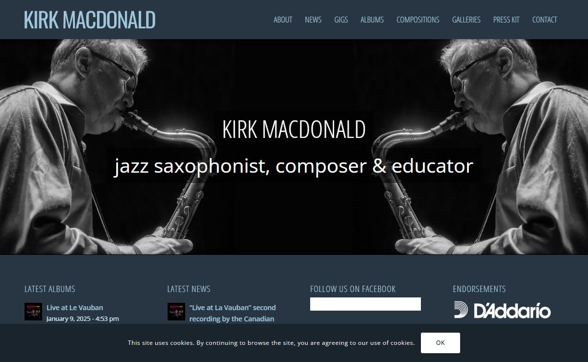 Welcome » Kirk MacDonald