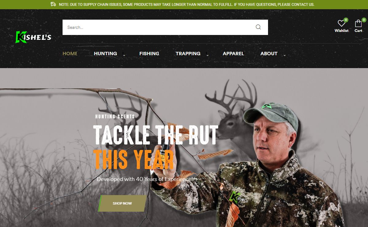Professional Hunting, Fishing, and Trapping Supply Company