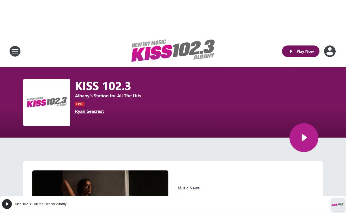 KISS 102.3 - Albany's Station for All The Hits