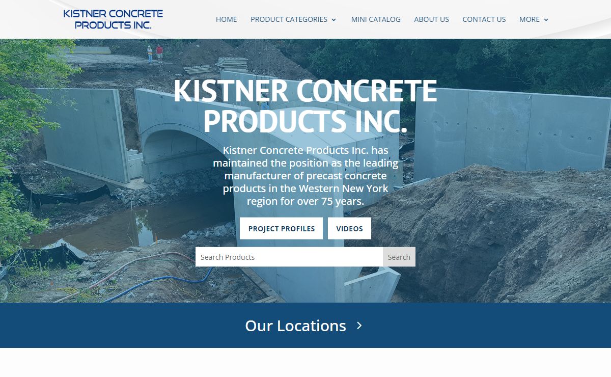 Kistner Concrete Products Inc. | Pre Cast Concrete | Western New York