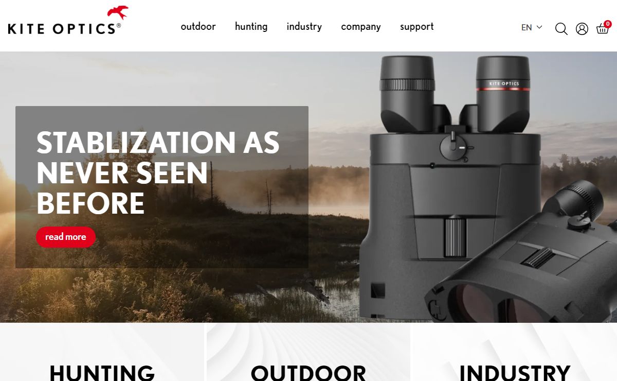 Kite Optics • Nature & Hunting | Binoculars telescopes riflescopes