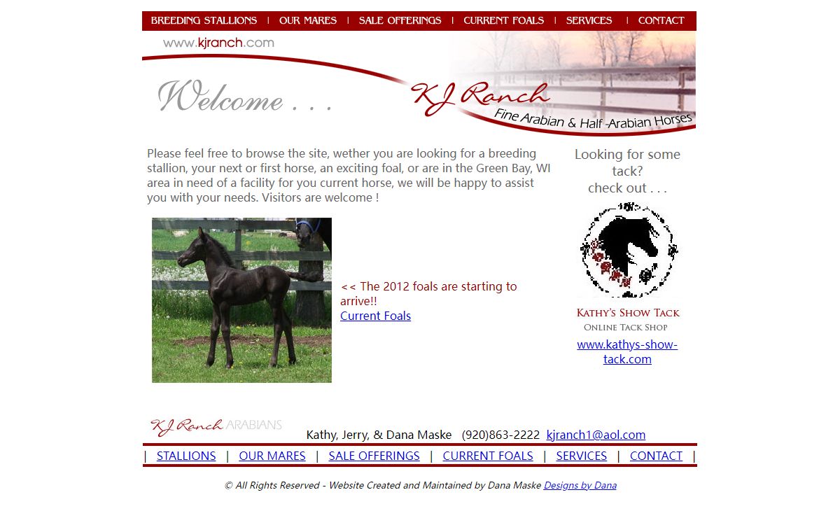 KJ Ranch Arabians (www.kjranch.com)