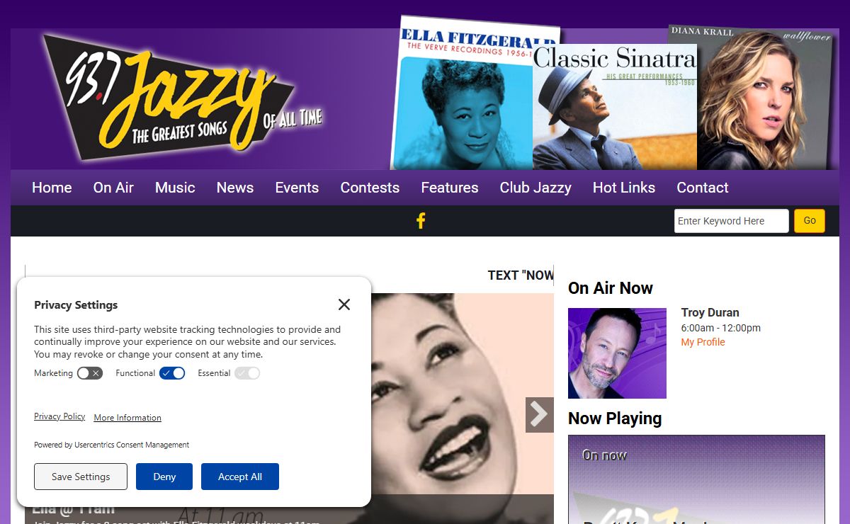 Jazzy 93.7...The Greatest Songs