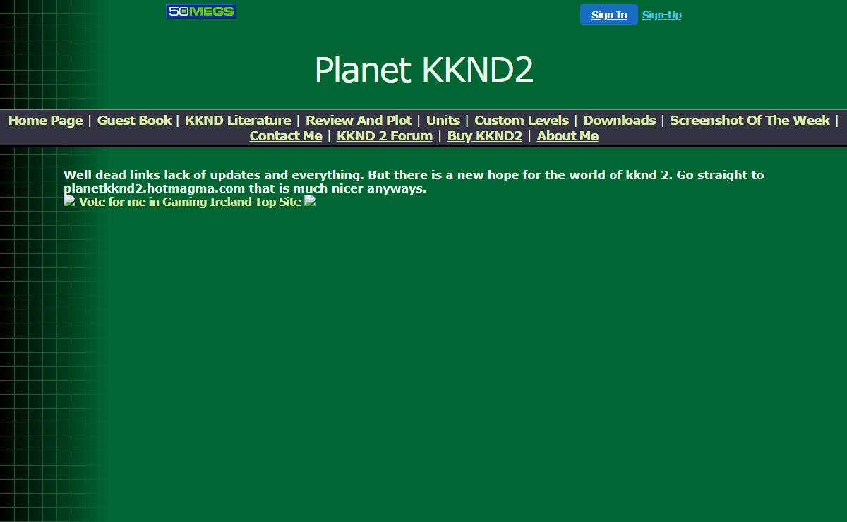 Games Web Page