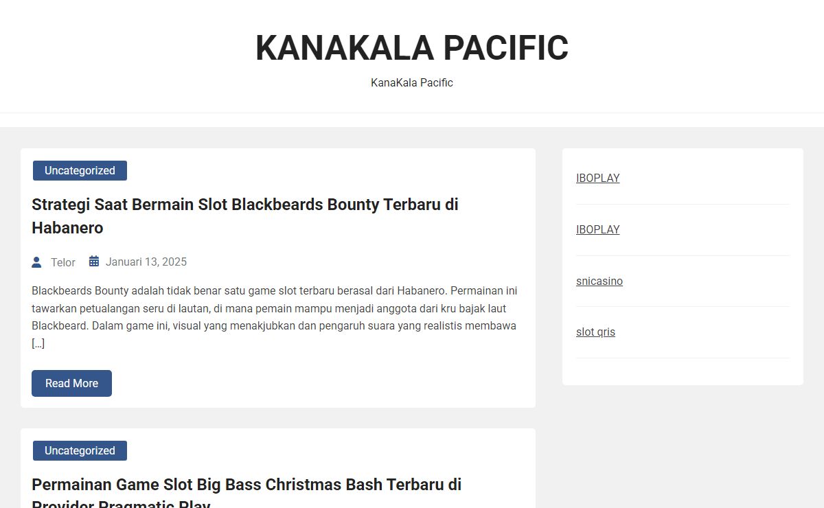 KanaKala Pacific - KanaKala Pacific