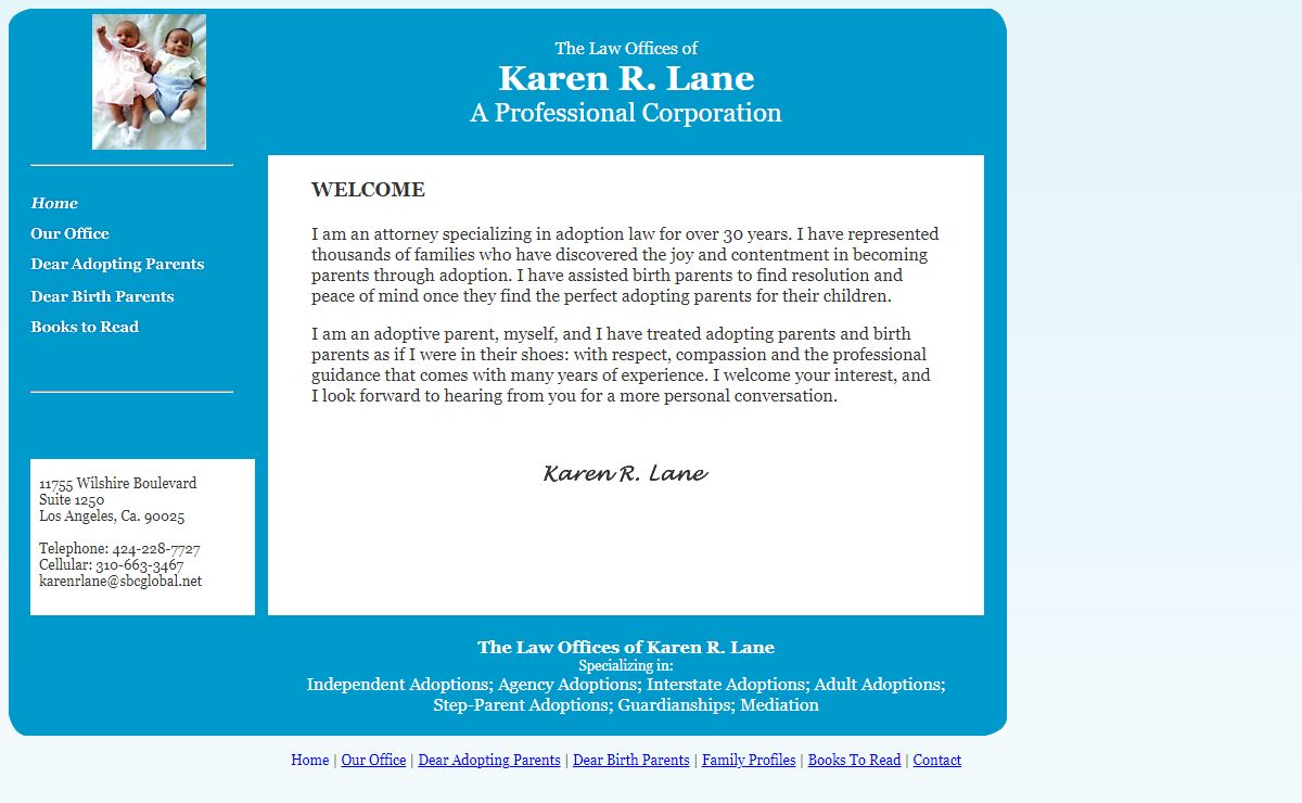 Welcome to Karen R. Lane - Attorney