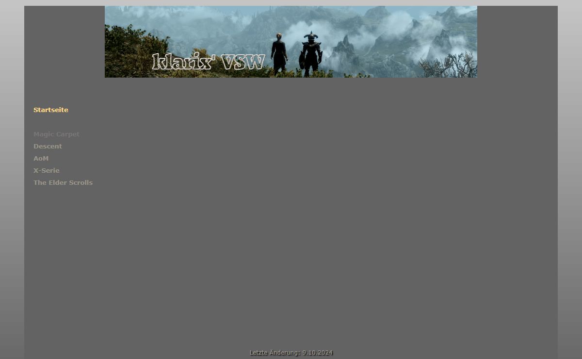 klarix' VSW Homepage