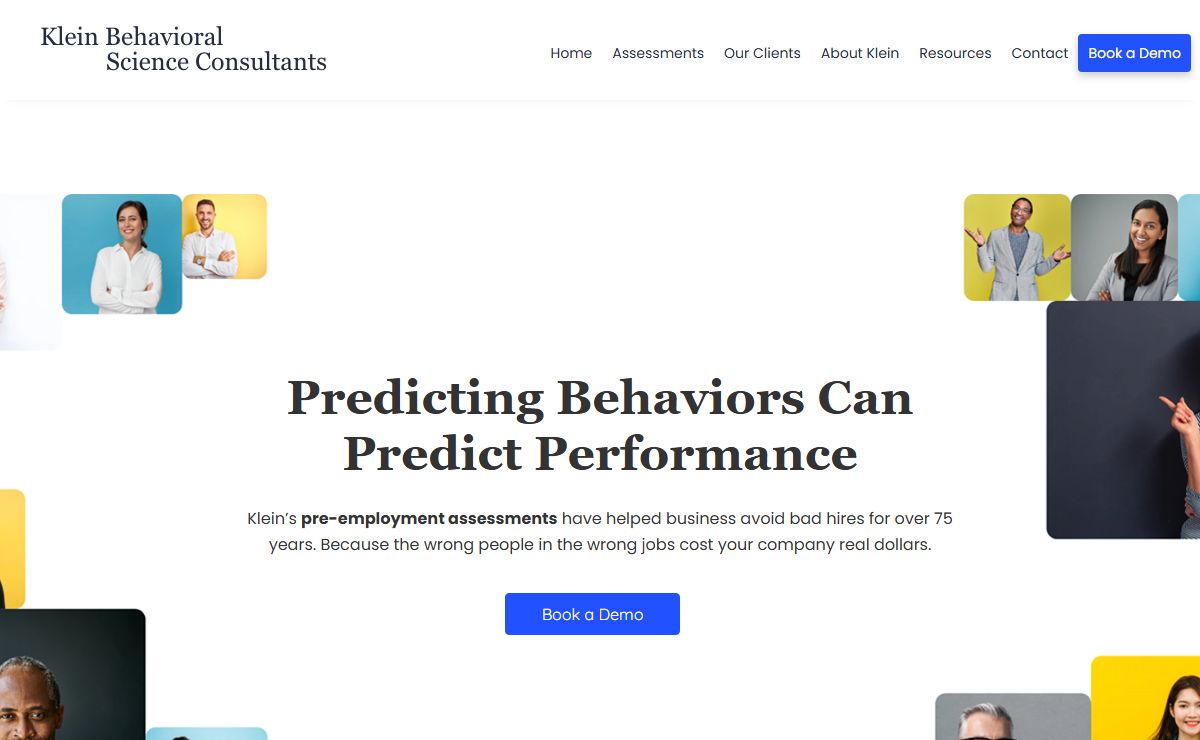 Klein Behavioral Science Consultants - Employment Assessments