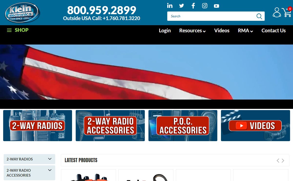 Klein Electronics - Professional 2-Way Radios & PoC Goods