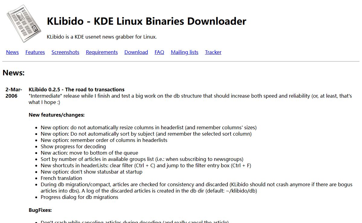 KLibido homepage