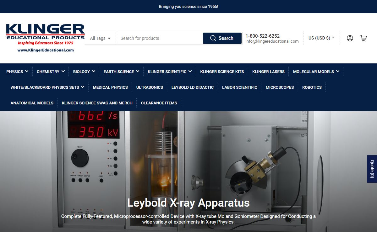 Science Teaching Equipment - Klinger Educational Products