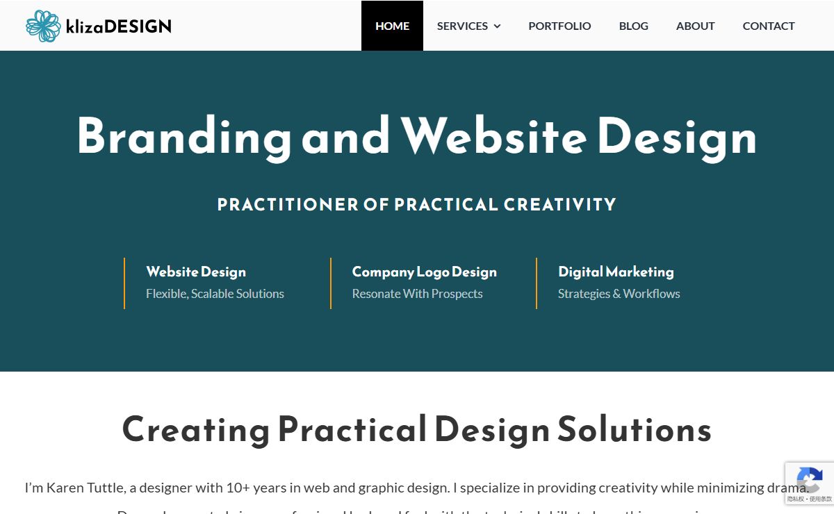 Branding and Website Design - klizaDESIGN