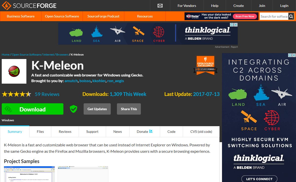 K-Meleon download | SourceForge.net