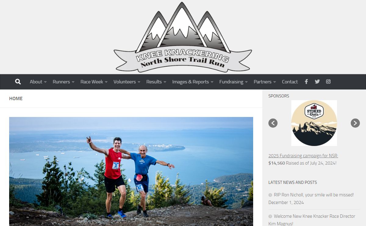 Home - Knee Knackering North Shore Trail Run