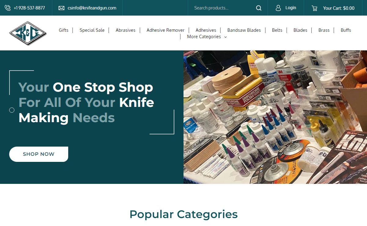 Knife and Gun Finishing Supplies