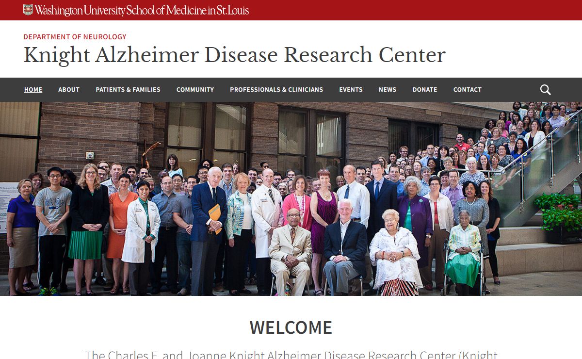 Knight Alzheimer Disease Research Center | Washington University in St. Louis