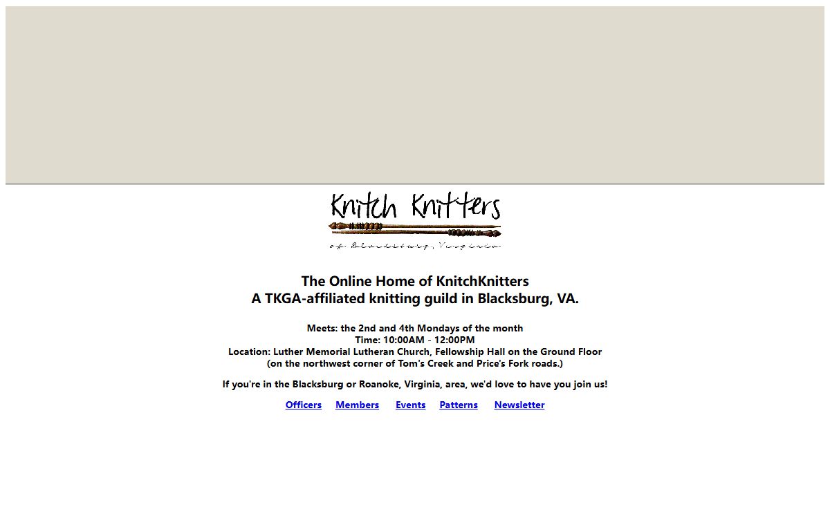 KnitchKnitter of Blacksburg Virginia