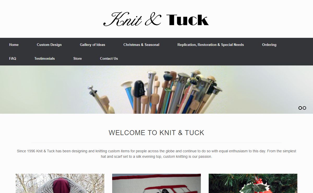 Knit & Tuck | Custom Hand Knit Goods