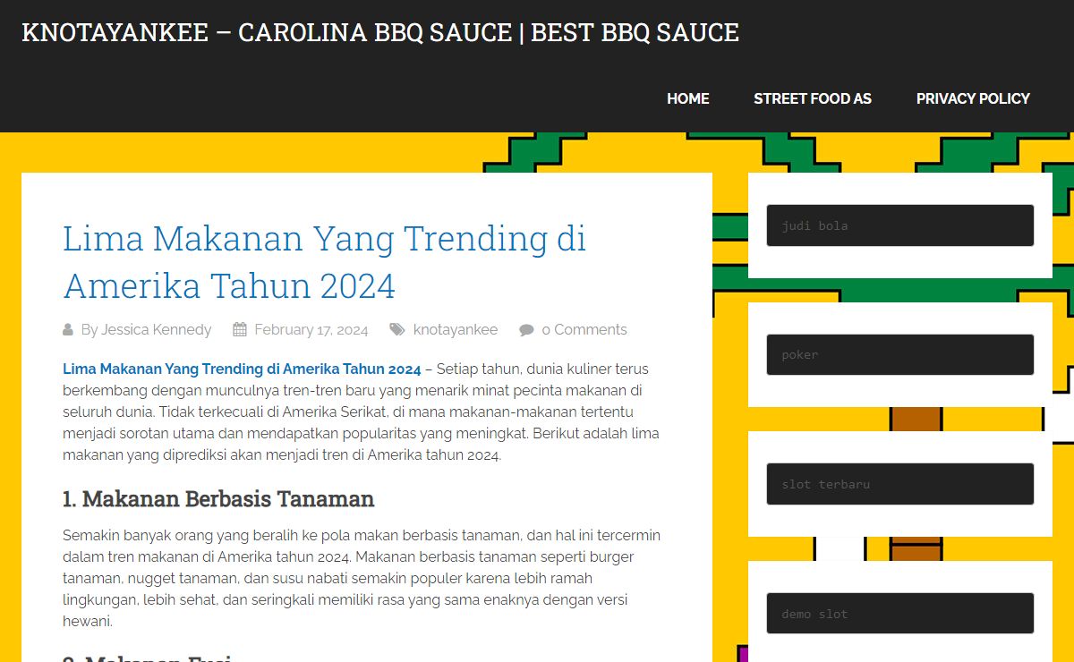 Knotayankee - Carolina BBQ Sauce | Best BBQ Sauce